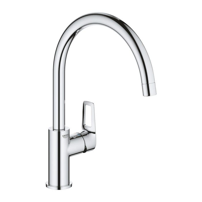 GROHE Lot de 3 Mitigeurs cuisine Bauloop Bec haut chrome 5