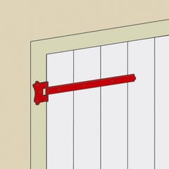 Penture anglaise festonnée inox AFBAT 1