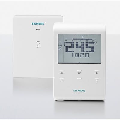 Thermostat programmable sans fil avec récepteur (RF)