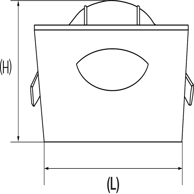 Spot Encastré SEC-202 pour GU10 3