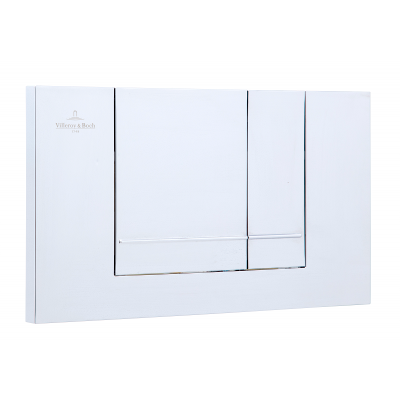 Villeroy & Boch Pack WC bâti-support + Cuvette Vitra S50 + Abattant softclose + Plaque chrome (ViConnectS50-1) 3