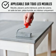 Peinture Meuble Cuisine, Salle de Bain - ARCAPOXY MEUBLE - 1 kg (jusqu'à 12 m² en 2 couches) - Ivoire Clair - RAL 1015 - ARCANE INDUSTRIES 4