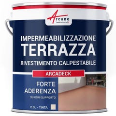 Résine Etanchéité Terrasse Circulable - Peinture Colorée - ARCATERRASSE - 2.5 L - Sable - ARCANE INDUSTRIES 1