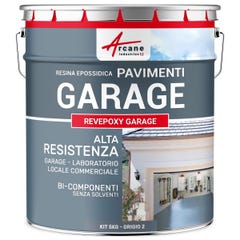 PEINTURE EPOXY SOL GARAGE - REVEPOXY GARAGE - 5 kg (jusqu'à 16 m² en 2 couches) - Gris 2 - RAL 7046 - ARCANE INDUSTRIES 1