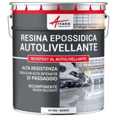 Résine epoxy autolissante sols - REVEPOXY AL Blanc - 5 kg - ARCANE INDUSTRIES 1
