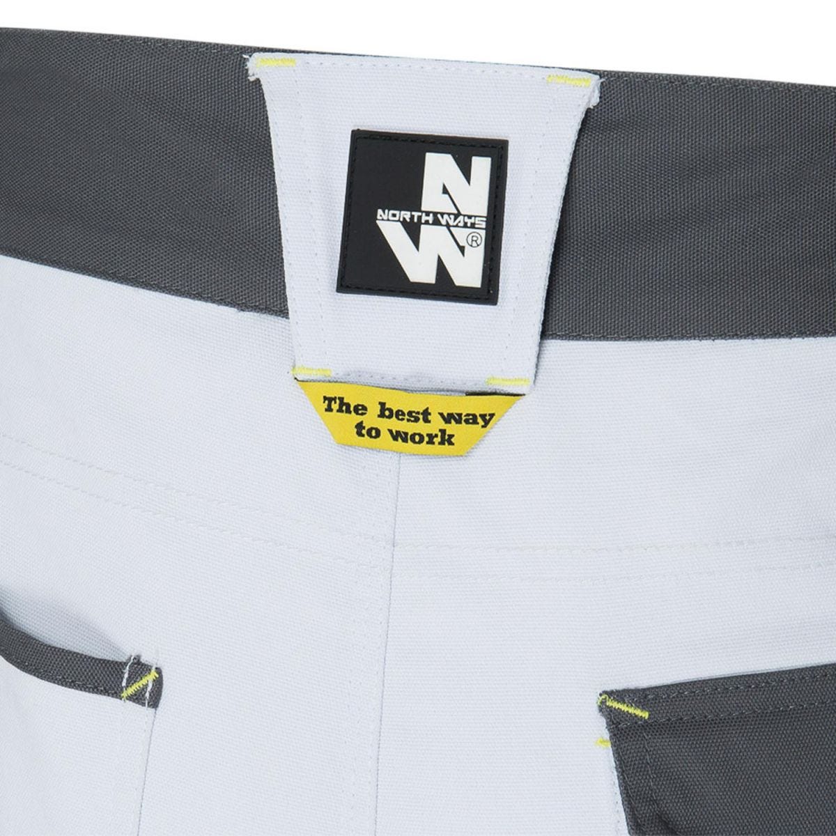 Pantalon de travail multipoches Cary blanc - North Ways - Taille 52 3