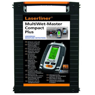 Hygromètre professionnelle mesure d'humidité interface Bluetooth  MoistureMaster Compact Plus Laserliner