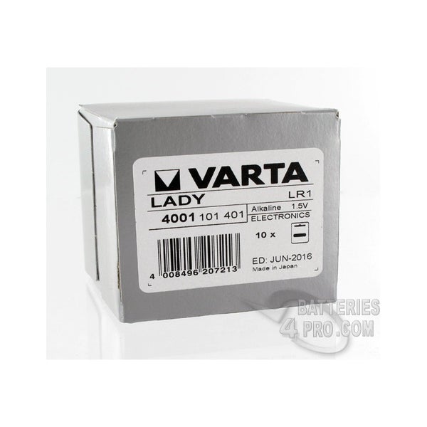 Blister de 1 Pile 1.5v VARTA Type LR01/N