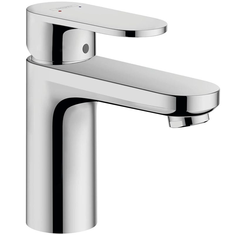 Hansgrohe Vernis Blend Mitigeur de lavabo ComfortZone 100 avec tirette et vidage métallique, Chrome (71559000) 0