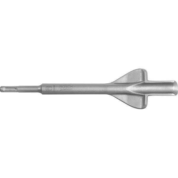 Burin SDS-plus avec douille de fixation SDS-plus, Modèle : Gouge à flancs, Larg. : 22 mm, Long. 250 mm 0