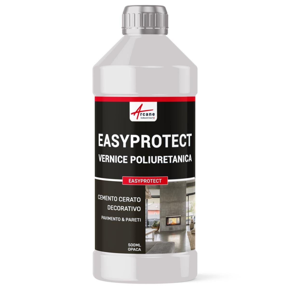 VERNIS PU BETON CIRE SOLS - EASYPROTECT - 5 m² - Mate - ARCANE INDUSTRIES 1