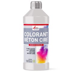 COLORANT POUR BÉTON CIRÉ - 500 ml - Chinchilla Gris Beige - ARCANE INDUSTRIES 0