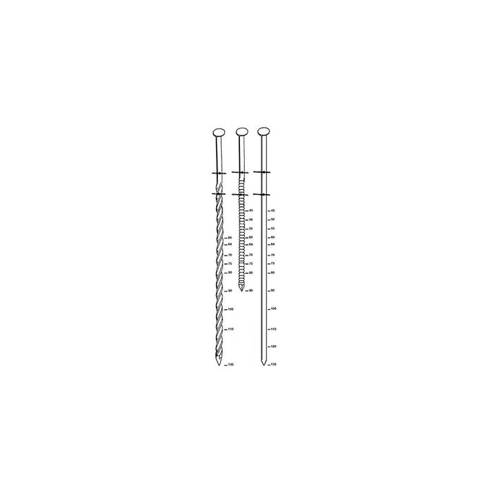 Coil de 4 500 pointes annelées 16° COILS 28/31 D. 2,8/3,1 x 80 mm - 16F28802 Alsafix 0