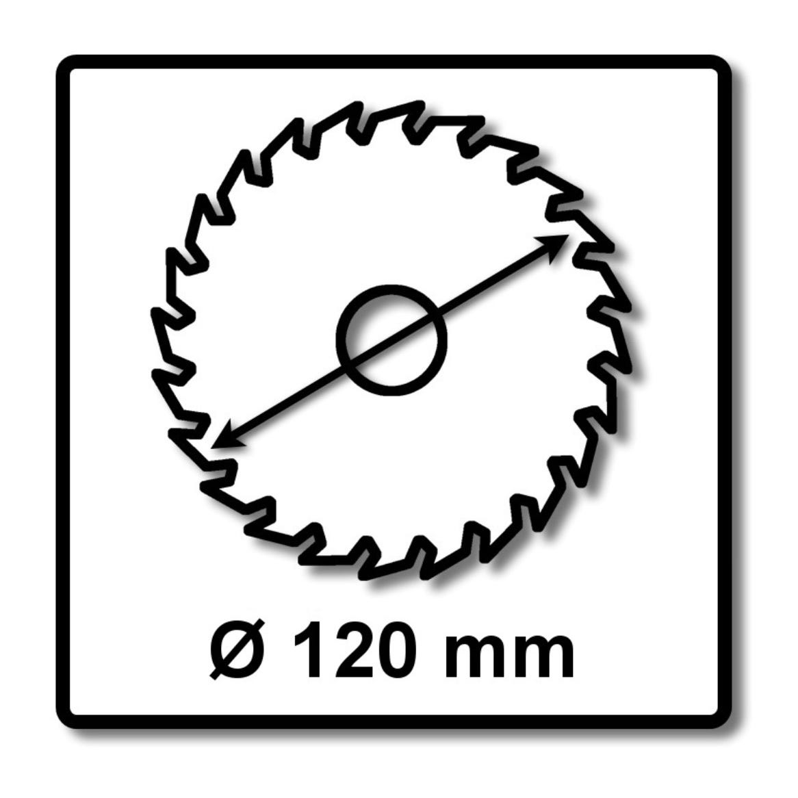 Bosch Lame de scie circulaire Expert pour bois 120 x 1,2 x 20 mm - 24 dents pour bois ( 2608644497 ) 1