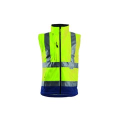 STATION Veste Softshell 2/1, jaune HV/marine, 310g/m² - COVERGUARD - Taille M 1