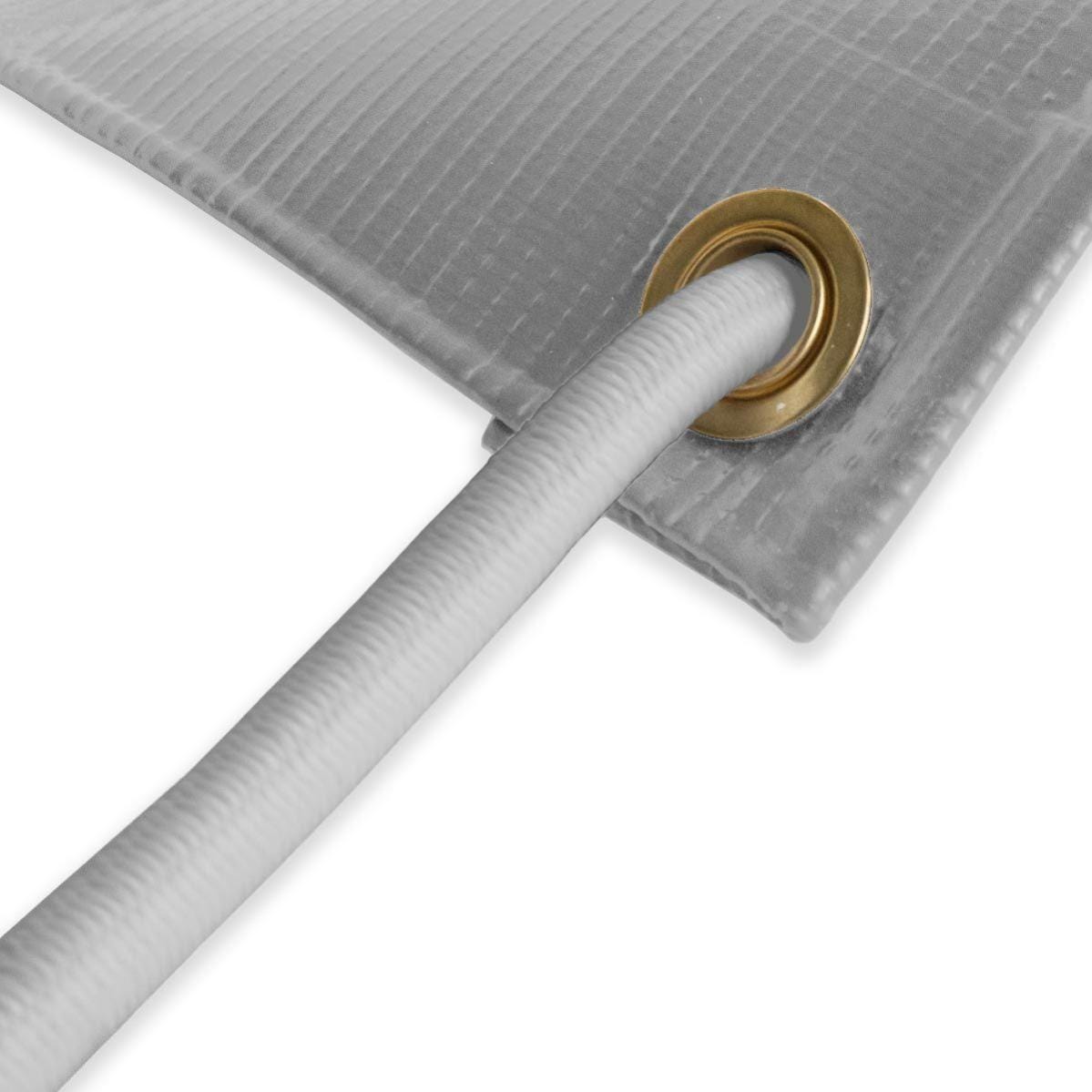 Sandow élastique Gris 20 mètres - Qualité PRO TECPLAST 9SW - Tendeur pour bâche de diamètre 9 mm 3