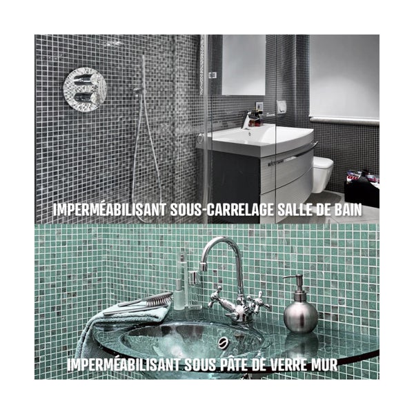 Etancheite sous carrelage douche salle de bain cuisine imperméabilisation  placo SPEC ARCANE INDUSTRIES - 15 Kg - Cdiscount Bricolage
