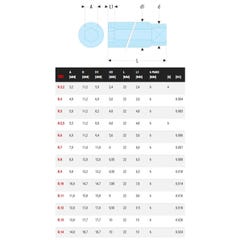 FACOM - Douille 1/4'' 6 pans de 11 mm - R11 1
