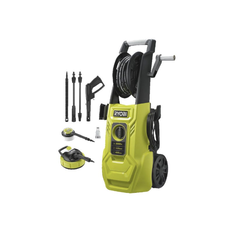 Nettoyeur haute pression RYOBI - 150 Bars - 2000W - RY150PWA 0