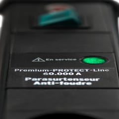 Brennenstuhl Multiprise Premium-Line avec parasurtenseur 60 000A et prises-chargeur USB 6 prises de courant 3m H05VV-F 3G1,5 4