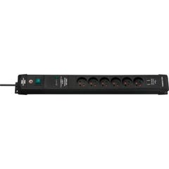 Brennenstuhl Multiprise Premium-Line avec parasurtenseur 60 000A et prises-chargeur USB 6 prises de courant 3m H05VV-F 3G1,5 5