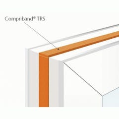 Joint adhésif Compriband TRS PC, largeur 12 mm, plage utilisation 4-11 mm, longueur 5,6 m 6