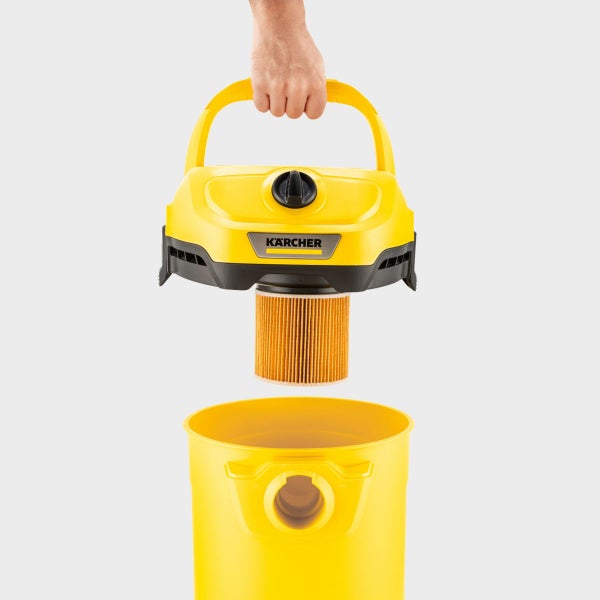 KÄRCHER Aspirateur eau-poussiere WD 6 P Premium - cuve inox 30L - Prise  pour outil et fonction soufflerie ❘ Bricoman