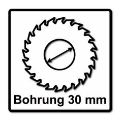 Bosch Lame de scie circulaire Expert for Wood 190 x 1,0 x 30 mm - 24 dents pour bois ( 2608644513 ) 3