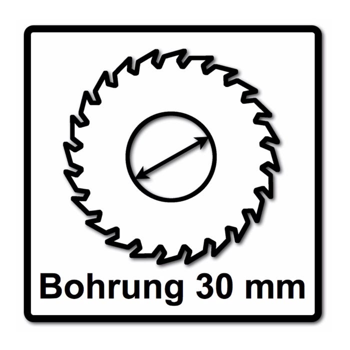 Bosch Lame de scie circulaire Expert for Wood 190 x 1,0 x 30 mm - 24 dents pour bois ( 2608644513 ) 3
