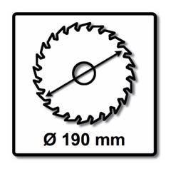 Bosch Lame de scie circulaire Expert for Wood 190 x 1,0 x 30 mm - 24 dents pour bois ( 2608644513 ) 1