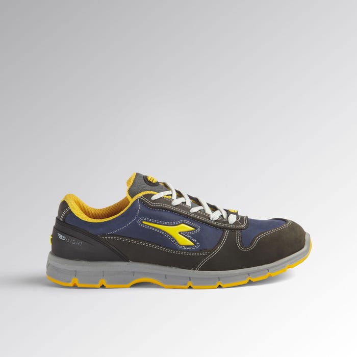 CHAUSSURE SECURITE RUN II LOW S3 SRC ESD GRIS PIERRE/INSIGNIA BLEU - Diadora - Taille 39 5