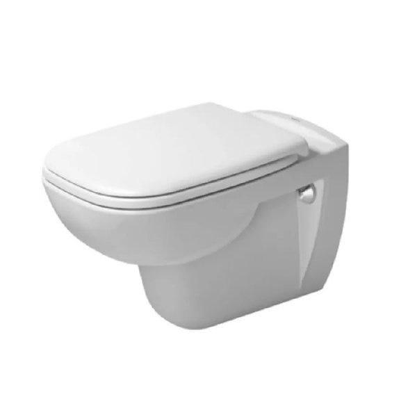 Pack WC suspendu D-CODE - Couleur Blanc - Abattant charnières en matériau de synthèse avec frein de chute 5