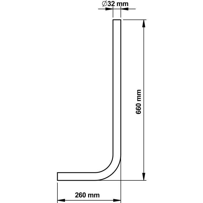Tube de chasse Eclair - Presto - Ø32 mm 1