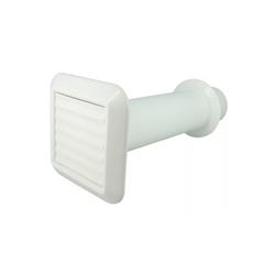 Traversée de mur Nicoll TMTXB d100/ 125mm blanc en extérieur 0