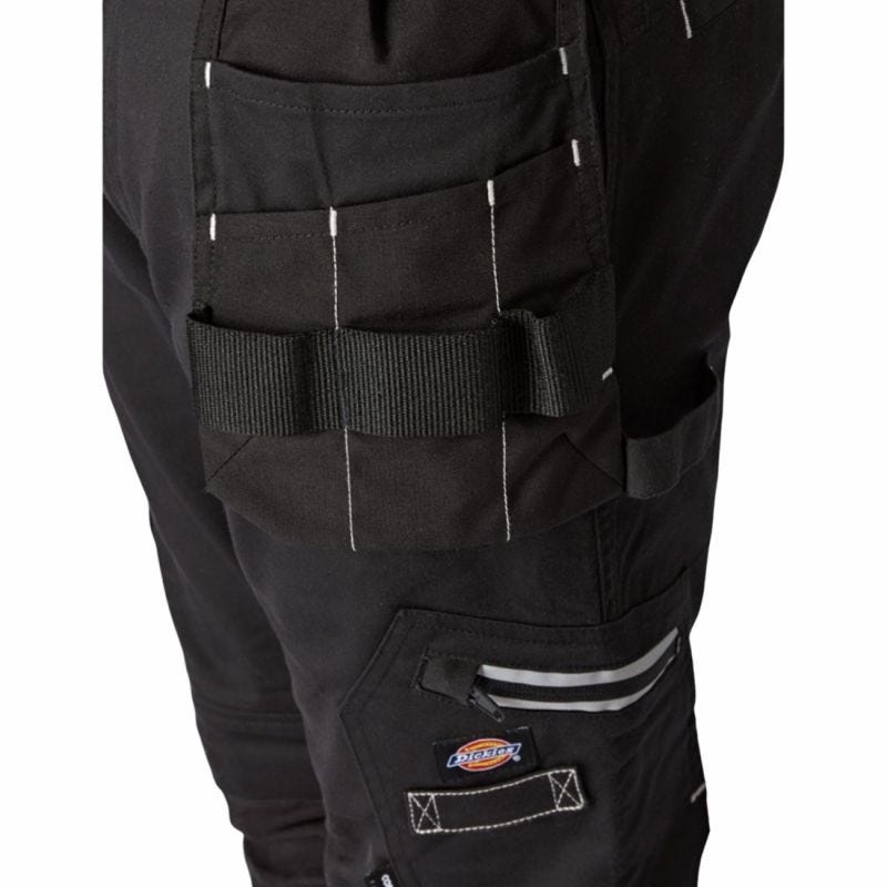 Dickies - Pantalon de travail noir holster UNIVERSAL FLEX - Noir - 43 2