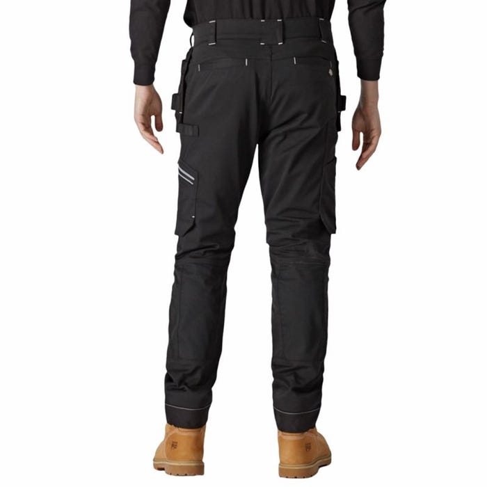 Dickies - Pantalon de travail noir holster UNIVERSAL FLEX - Noir - 43 1