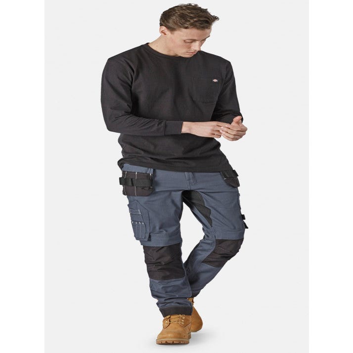 Dickies - Pantalon de travail noir holster UNIVERSAL FLEX - Noir - 43 6