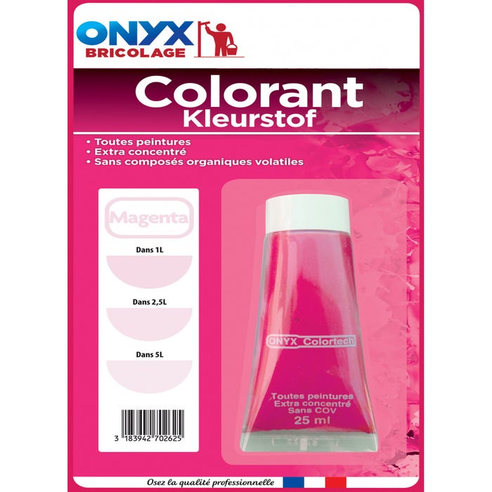 COLORANT SANS ODEUR MAGENTA 25 ML 0