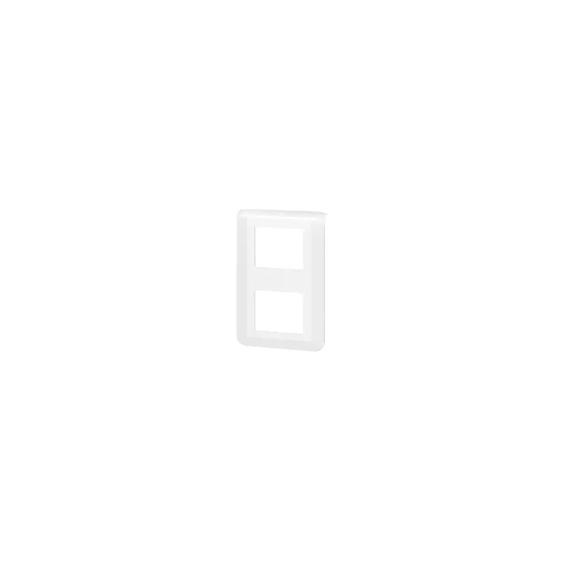 Plaque de finition Blanc MOSAIC 2x2 modules verticale - LEGRAND - 078822L 2