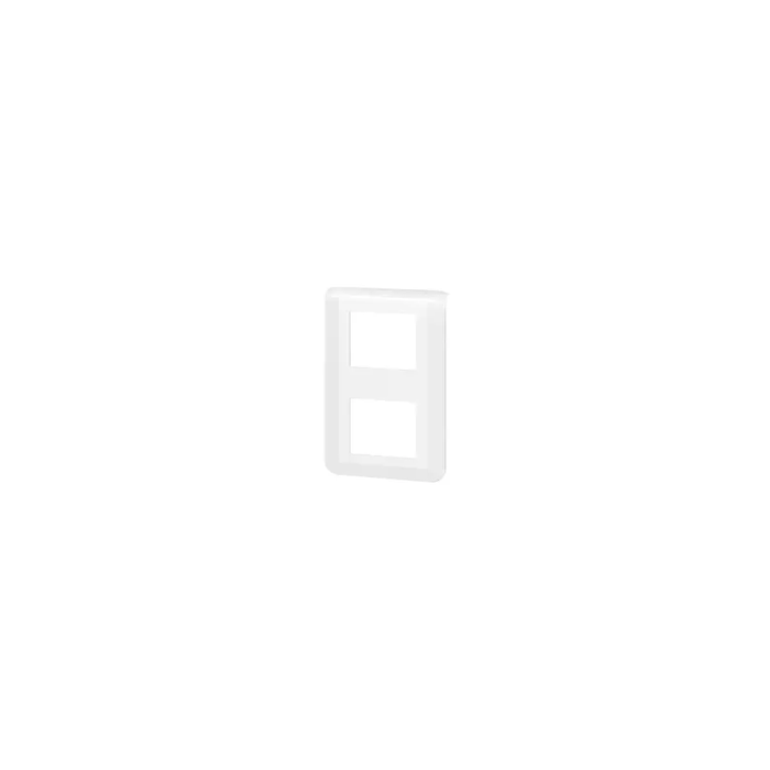 Plaque de finition Blanc MOSAIC 2x2 modules verticale - LEGRAND - 078822L 2