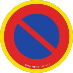 Panneau de signalisation sens interdit Novap - Diamètre 30 cm 4