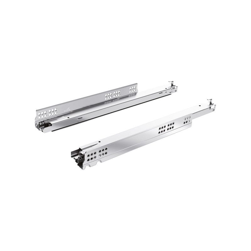 Coulisses actro you silent system - Charge : 70 kg - Longueur : 550 mm - HETTICH 0