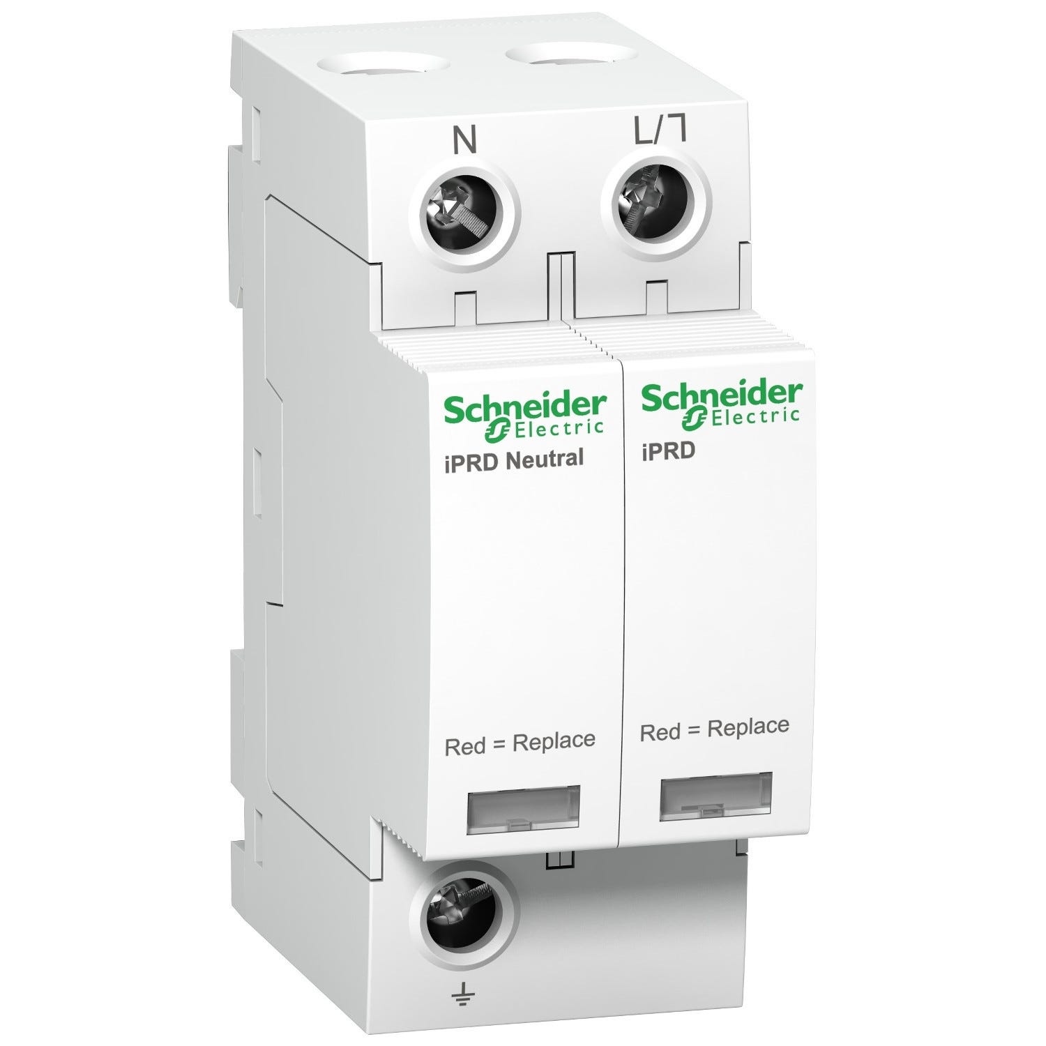 A9L65501 Schneider - Parafoudre phase neutre de type 2 iPRD65r - 65kA - report de signalisation 0