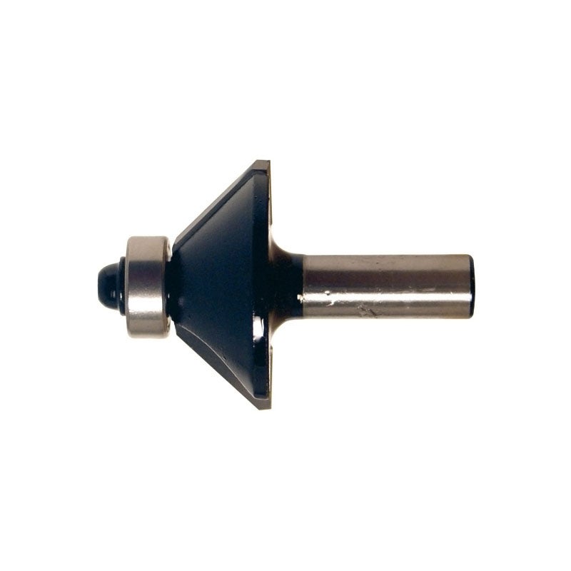 Fraise 45° avec guide à billes - Angle : 45° - Diamètre : 32 mm - Longueur  utile : 12 mm - Queue : 8 mm - LEMAN ❘ Bricoman