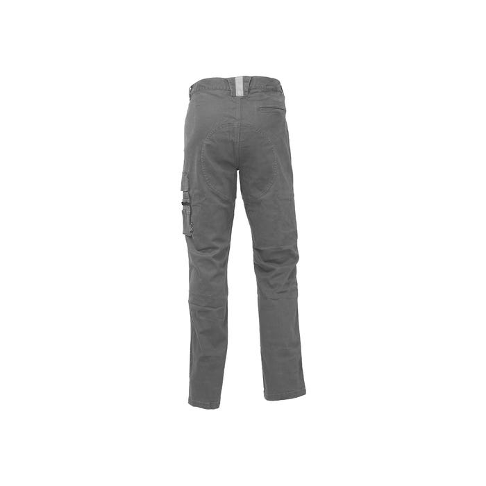 U-Power - Pantalon de travail gris Stretch et Slim BALTIC - Gris - 2XL 4