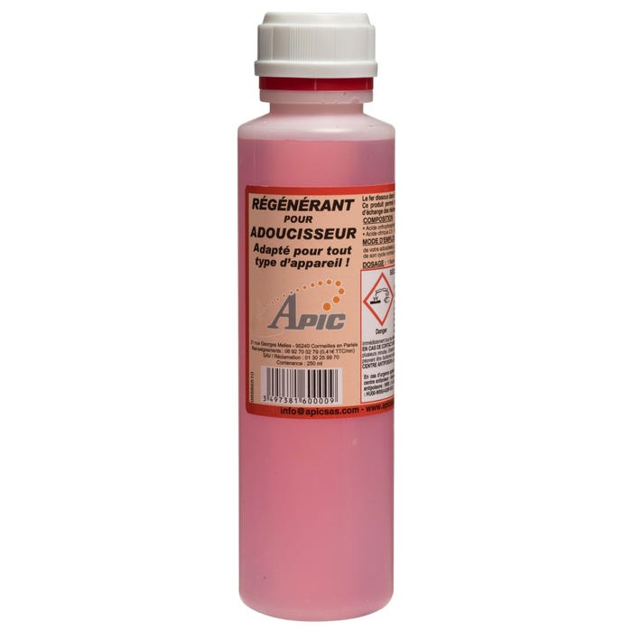 Régénérant résine adoucisseur 250 mL 0