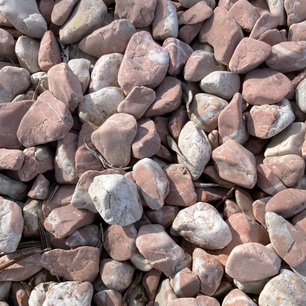 PROBAU Tapis de pierres en marbre concassé (gris, brillant, 2-4 mm, 20 kg)
