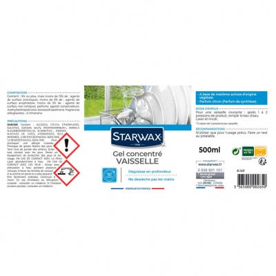 Entretien brillant Starwax 2 en 1 Sols PVC - 1L Starwax ❘ Bricoman