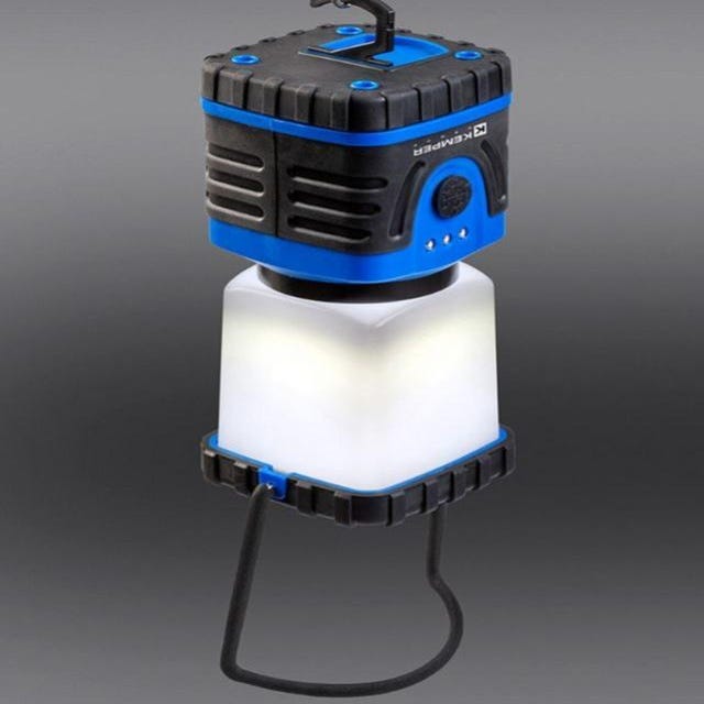 Lampe torche LED à piles Autonomie 4H Faisceau 80m 30 Lumens IP54 KEMPER 1