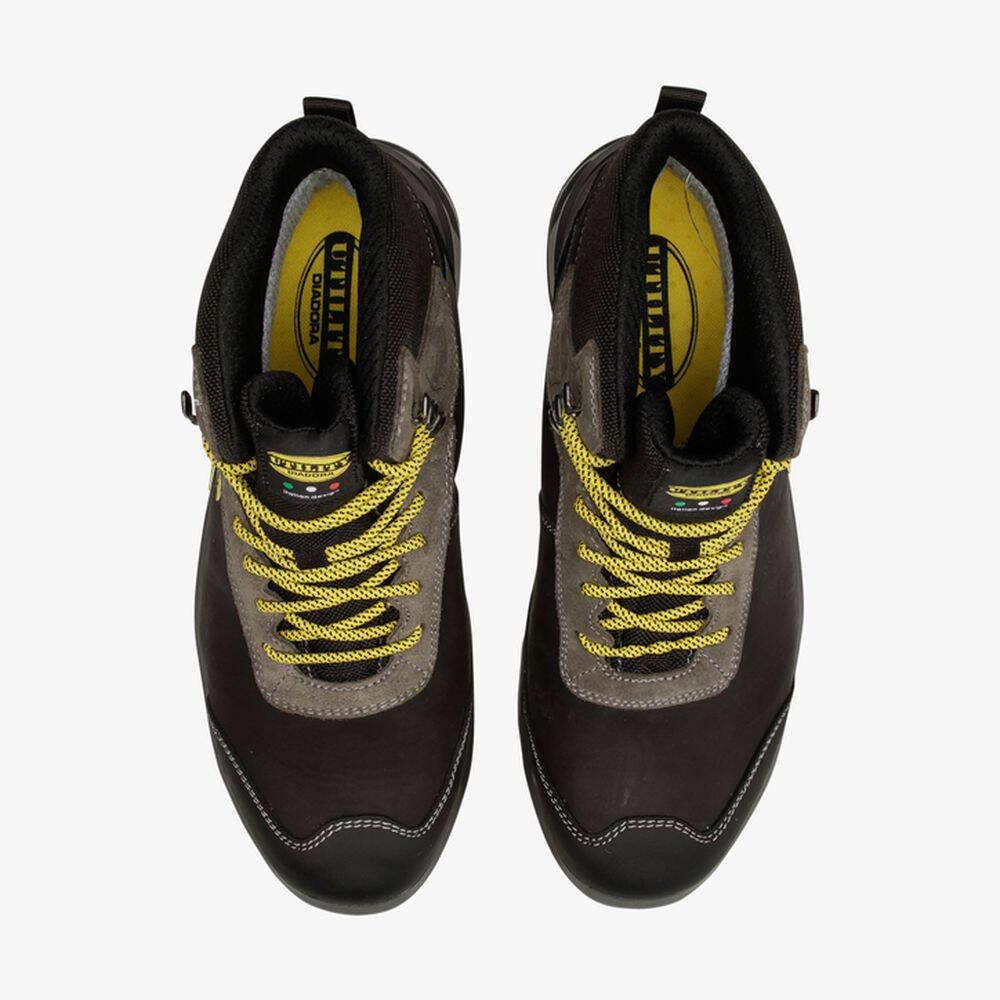 Chaussures S3 imperméables thermo-isolantes Diadora Noir / Jaune 38 2